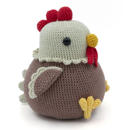 Amigurumi Hen, Chick, and Egg