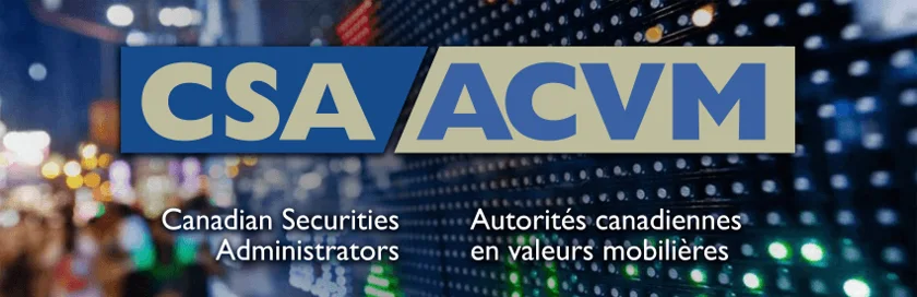 The Canadian Securities Administrators