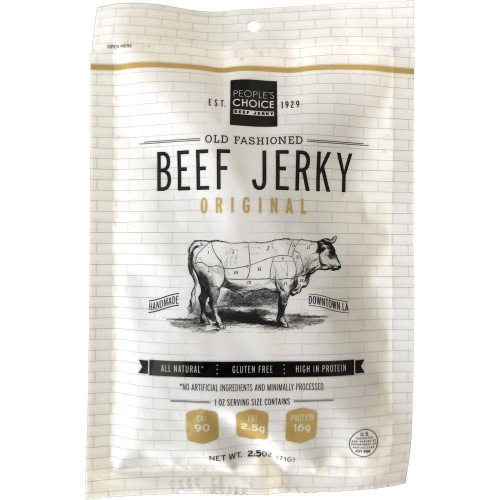 People's Choice Old-Fashioned Gluten Free Beef Jerky 