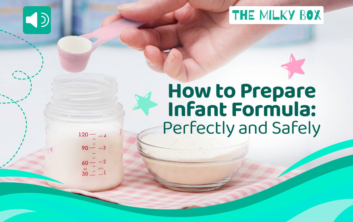 How to Prepare Infant Formula | The Milky Box