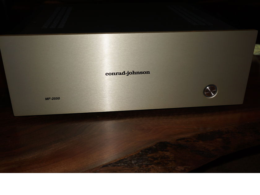 Conrad Johnson MF-2550SE SPECIAL EDITION Amplifier,  **** LIKE NEW **