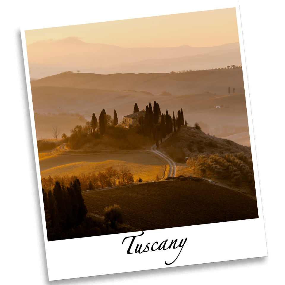 Tuscany in Italy, the inspiration behind Saffron Euphoria perfume extract