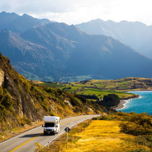 Car rentals for our road trip along the North and South islands