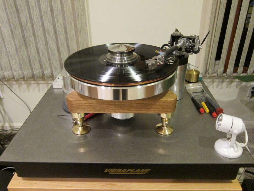 TTWeights Ultra GEM Turntable with Copper Outer Ring