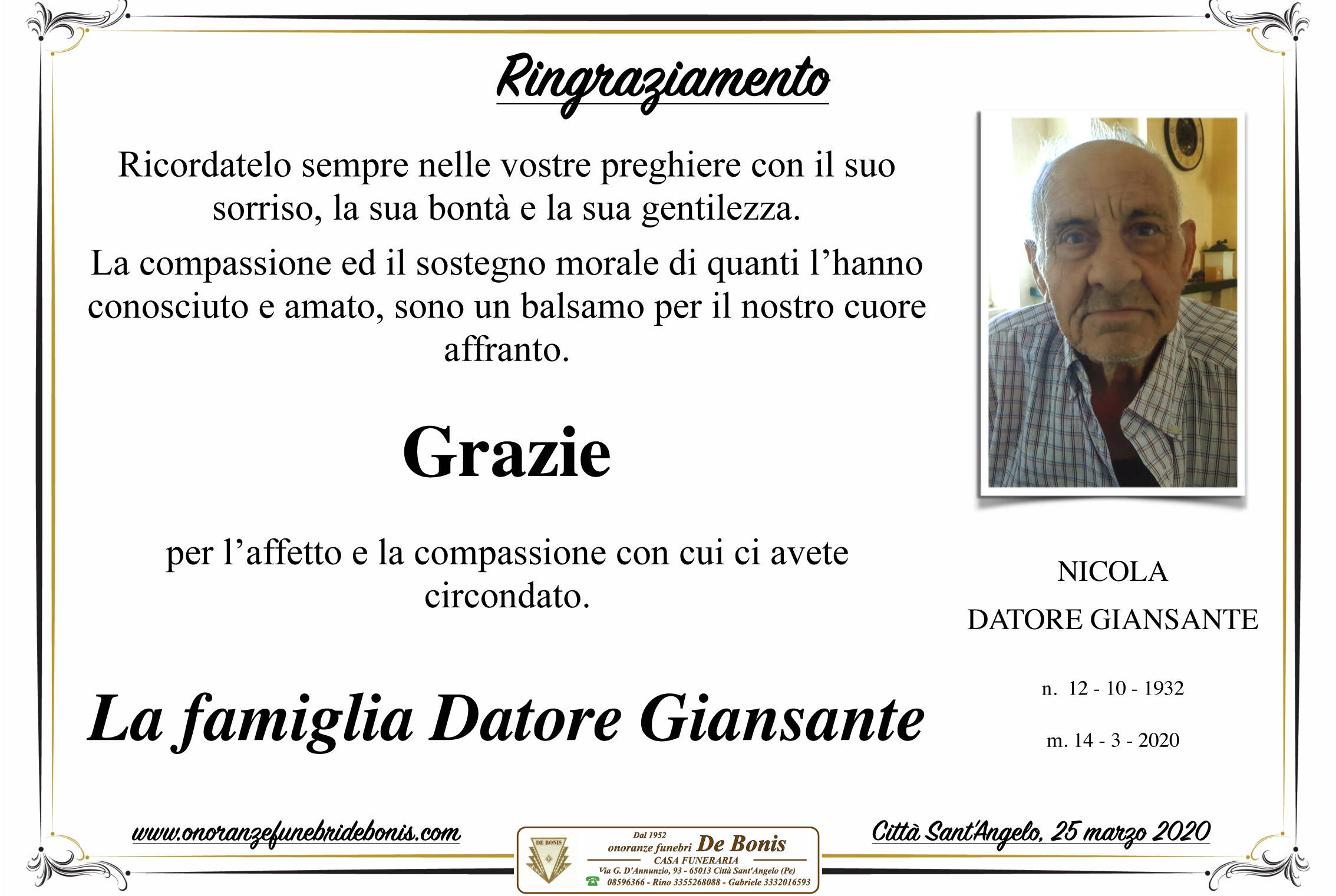 Nicola Datore Giansante