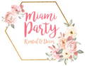 miami party rental and decor logo