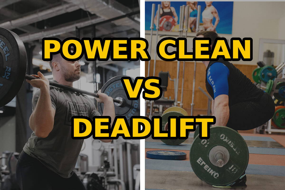 power clean vs deadlift