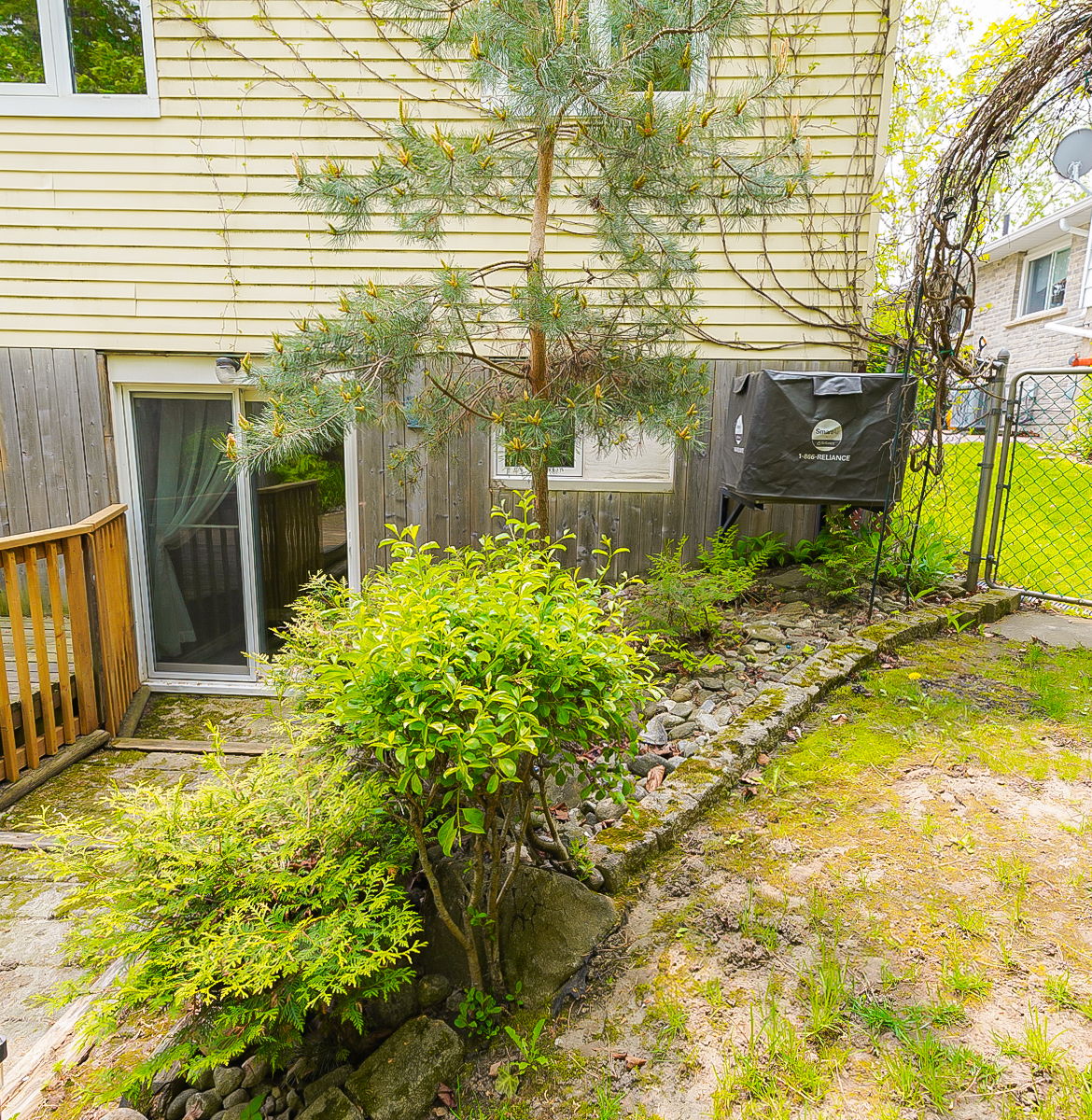 yard featuring a deck