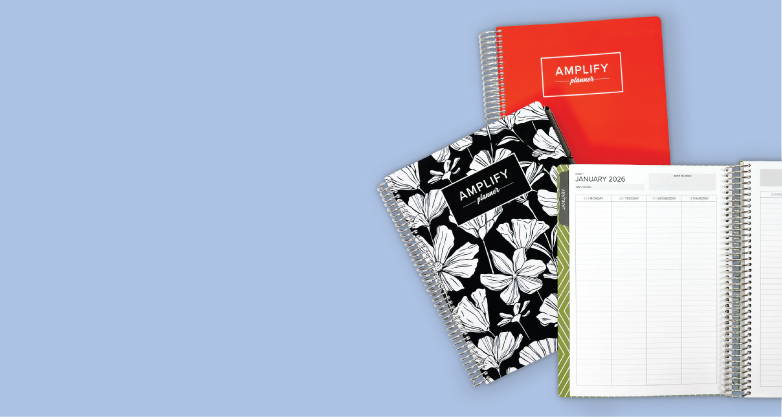 q2 2025 daily amplify planner stack