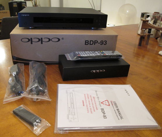 Oppo BDP-93 BluRay CD SACD Player - Mint