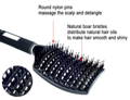 bristle hair brush