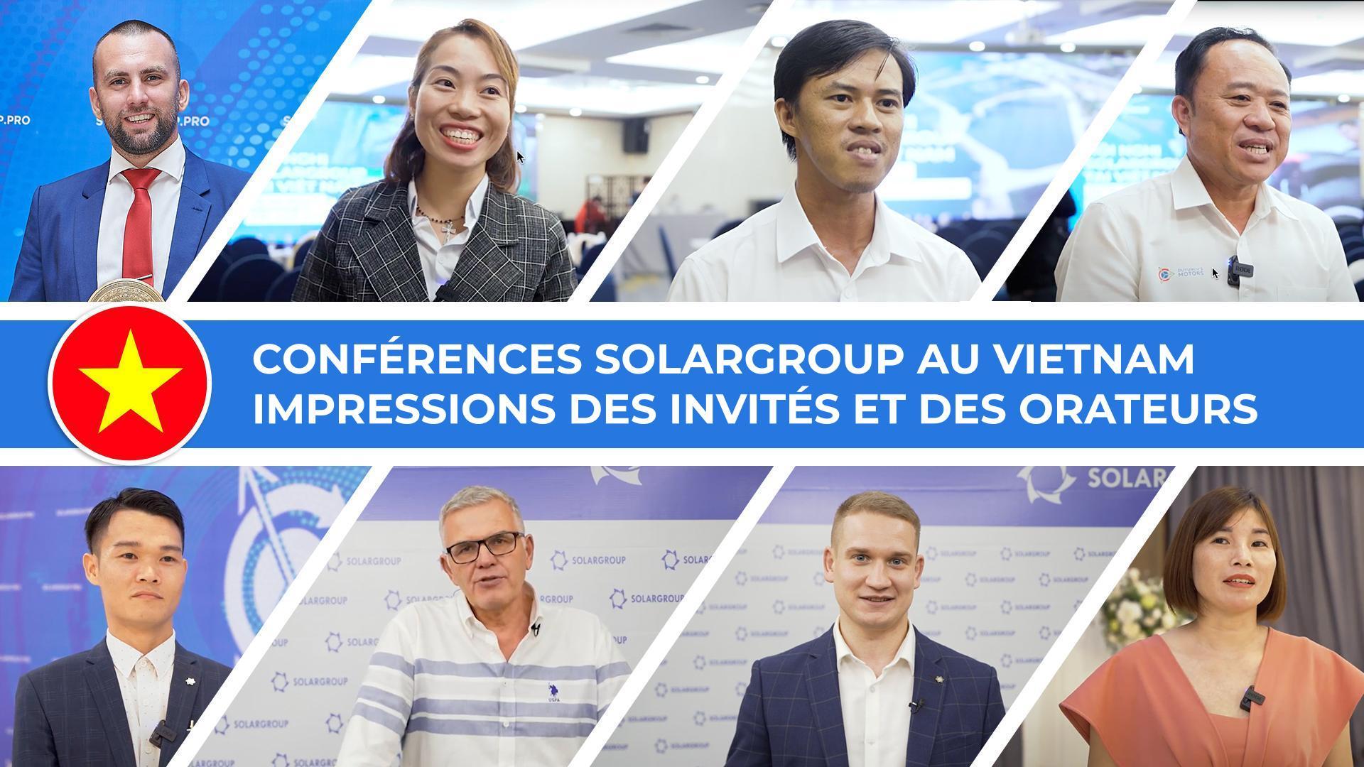 "Il n'y a pas que des investissements ici, il y a surtout un énorme potentiel des gens" : de vives impressions de la visite SOLARGROUP au Vietnam