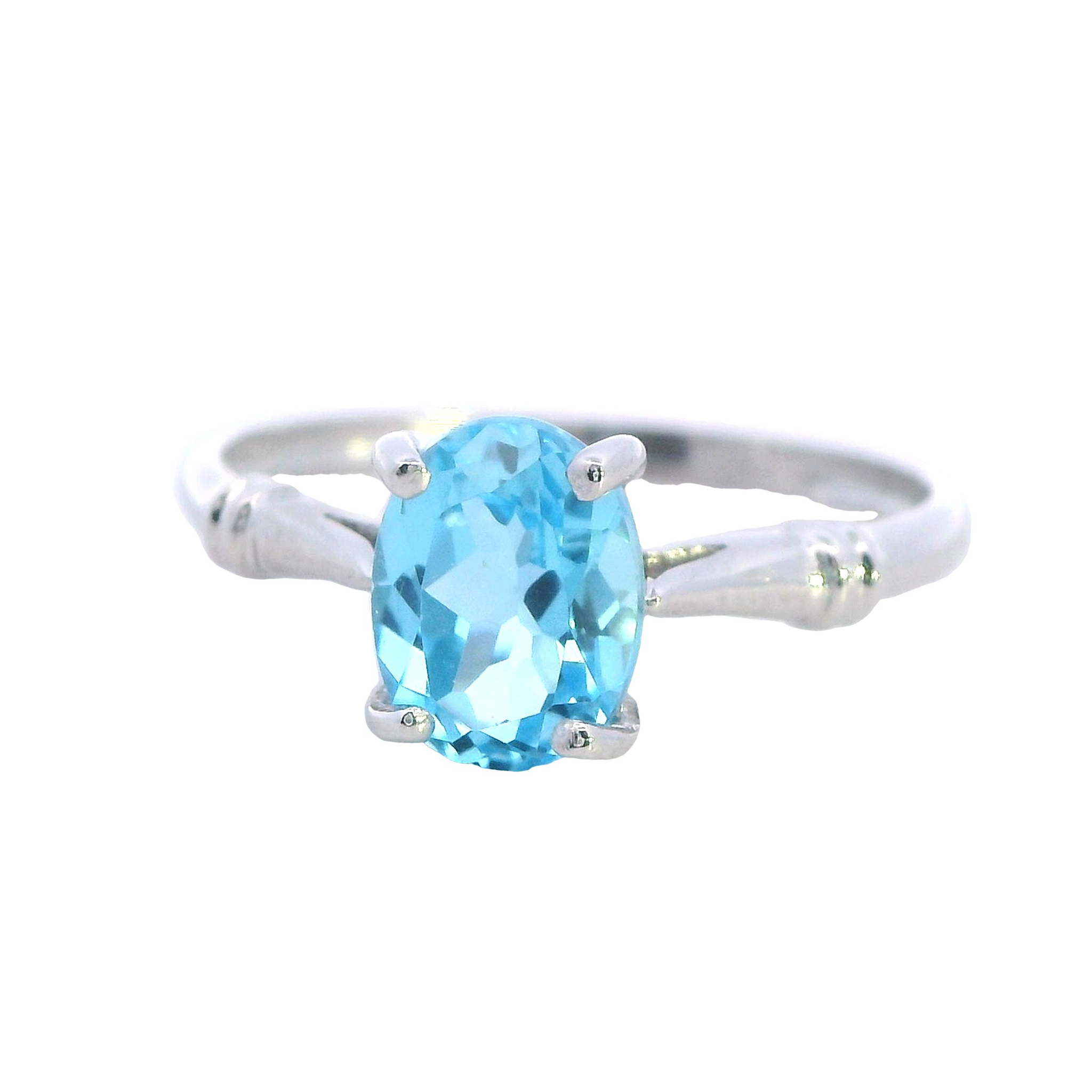 Celestial Light Blue Topaz Ring - Image 2