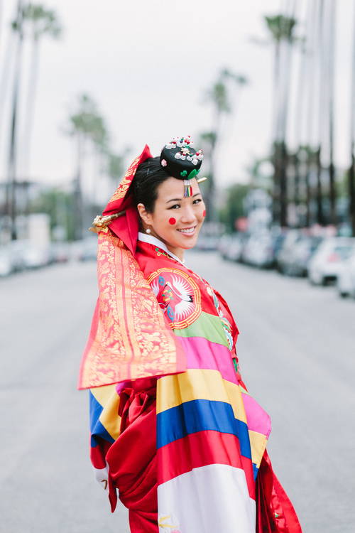 KOREAN TRADITIONAL PAEBAEK TEA CEREMONY BRIDE