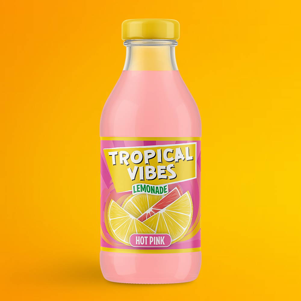 tropical vibes grape glow lemonade