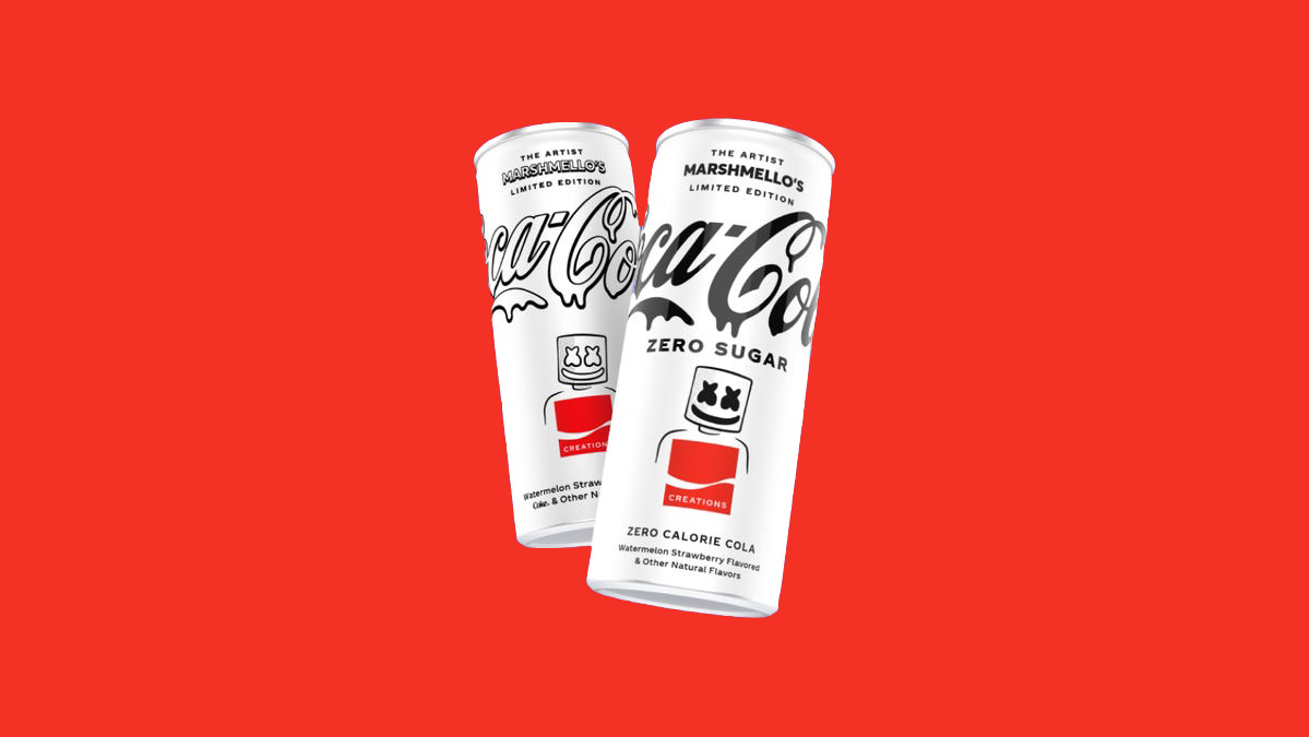 Coca-Cola Drops The Needle On Latest Creations Flavor, Collaborating With Marshmello