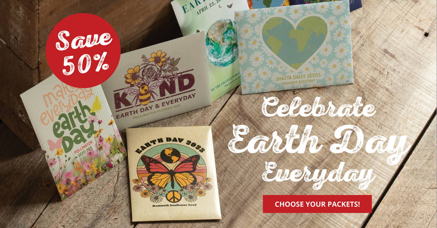 Home Gardener Retail Seed Packets - vegetables flowers and herbs