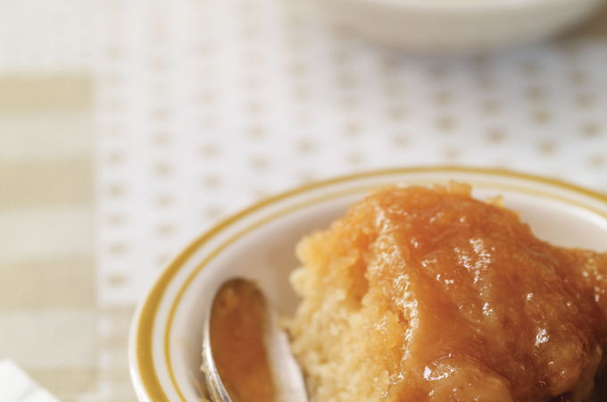 Slow Cooker Maple Pudding