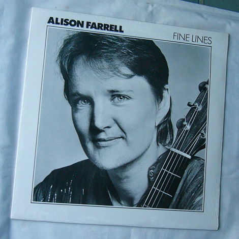 ALISON FARRELL LP--FINE LINES-- - rare 1987 SEALED albu...