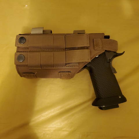 vertical shoulder holster, gun shoulder holster, tactical shoulder holster