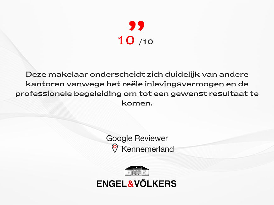  Amsterdam
- Engel & Völkers makelaar Amsterdam Google Review Beoordeling