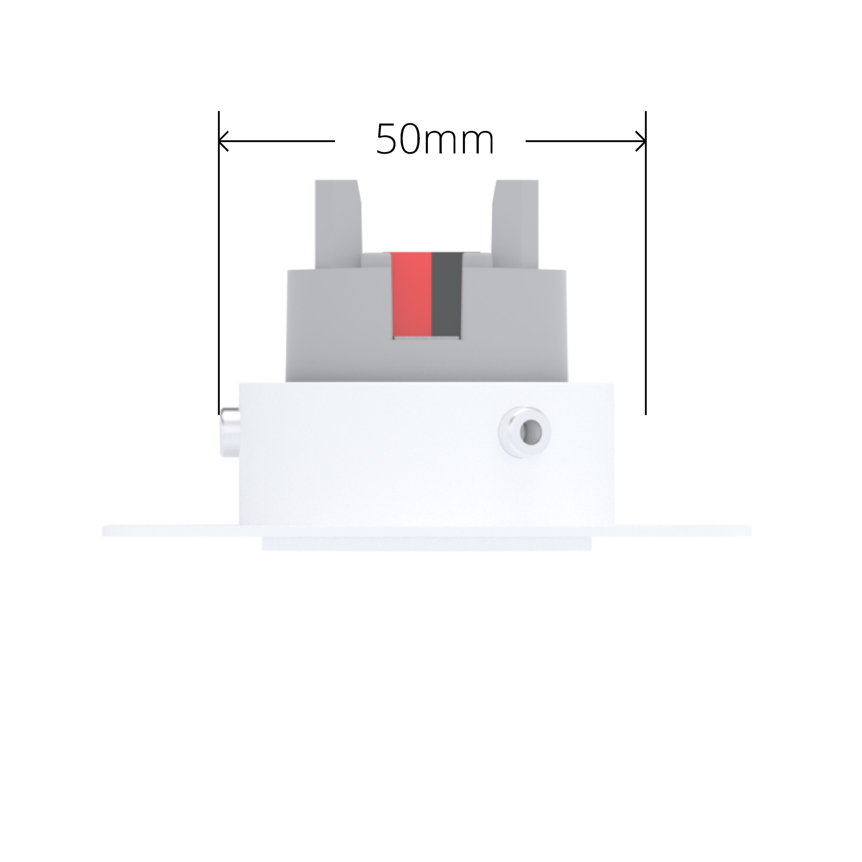 Black Faradite Motion Sensor 360 Volt Free dry contact connected cable