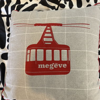Coussin Megève - Décoration canapé et lit