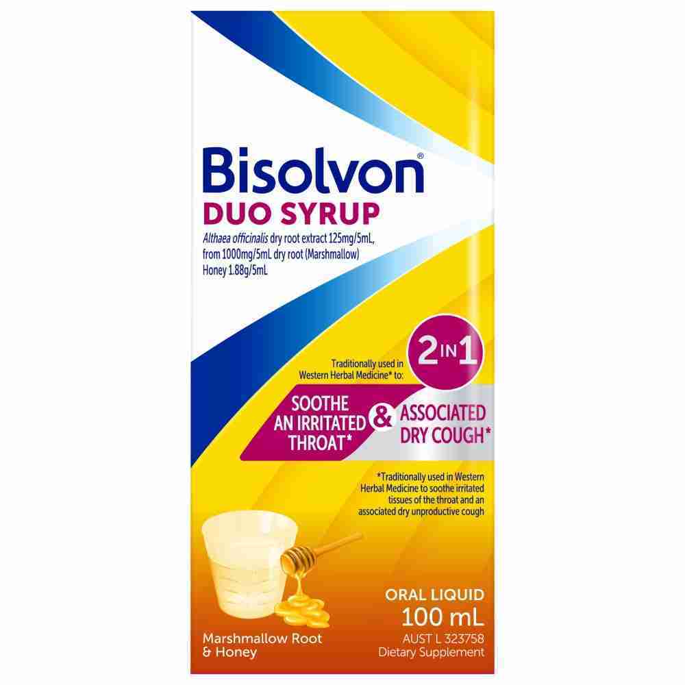 Bisolvon Duo Syrup 100ml ARTG 323758 - Image 3