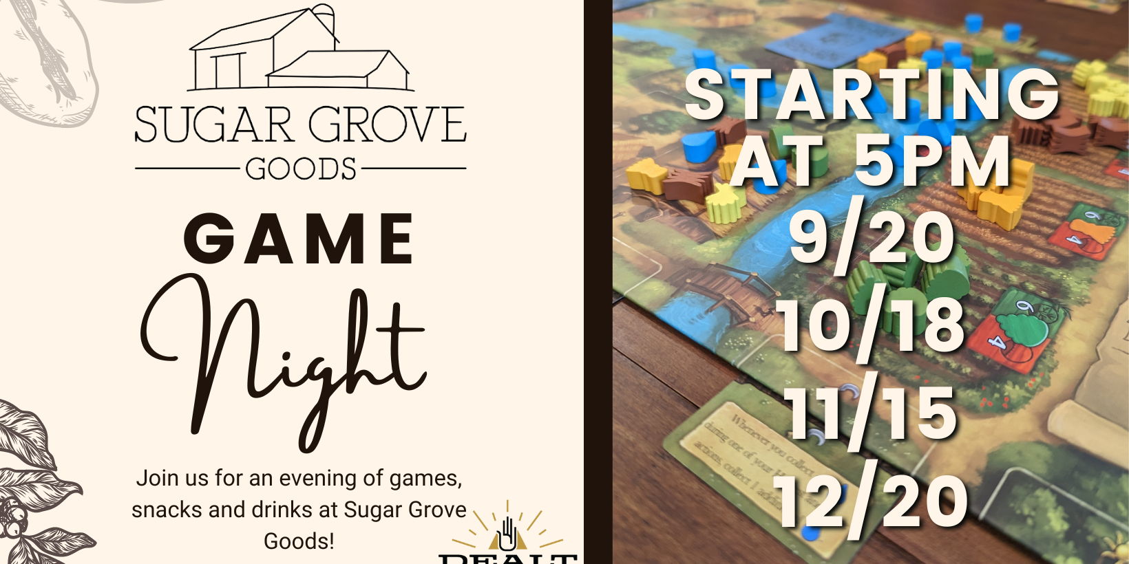 Games at Sugar Grove Goods promotional image