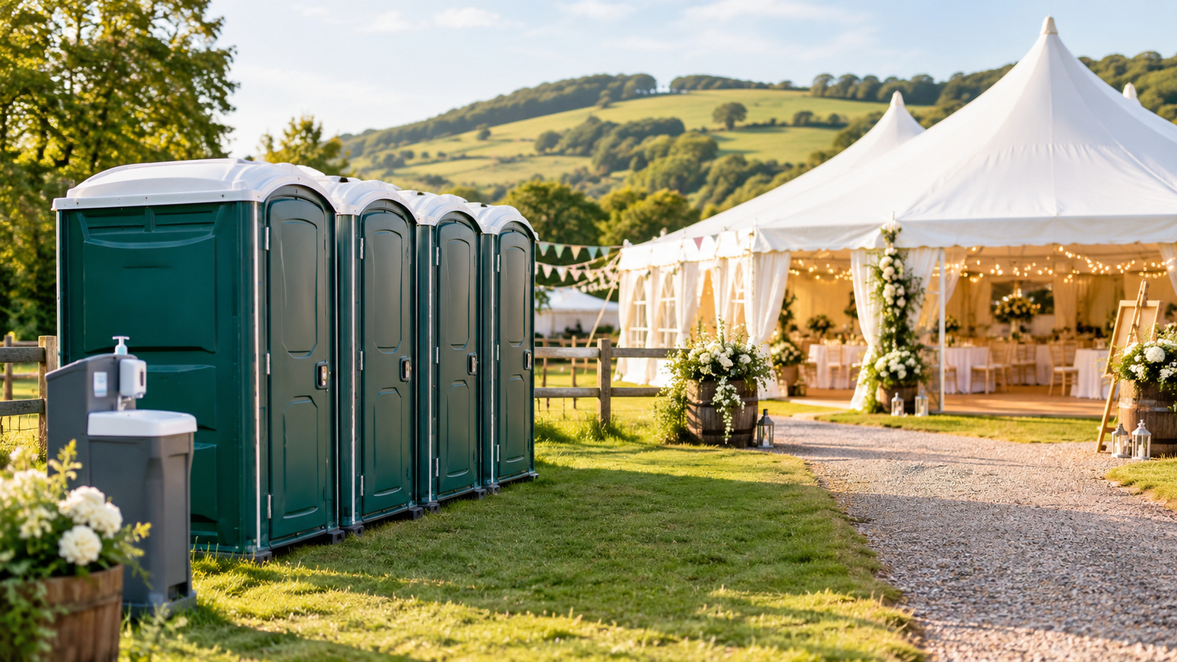 Planning a Marquee Wedding? 7 Things to Check Before Hiring Event Toilets