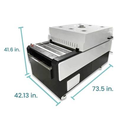 dtf station seismo a24 dtf powder applicator and dryer all american print supply co