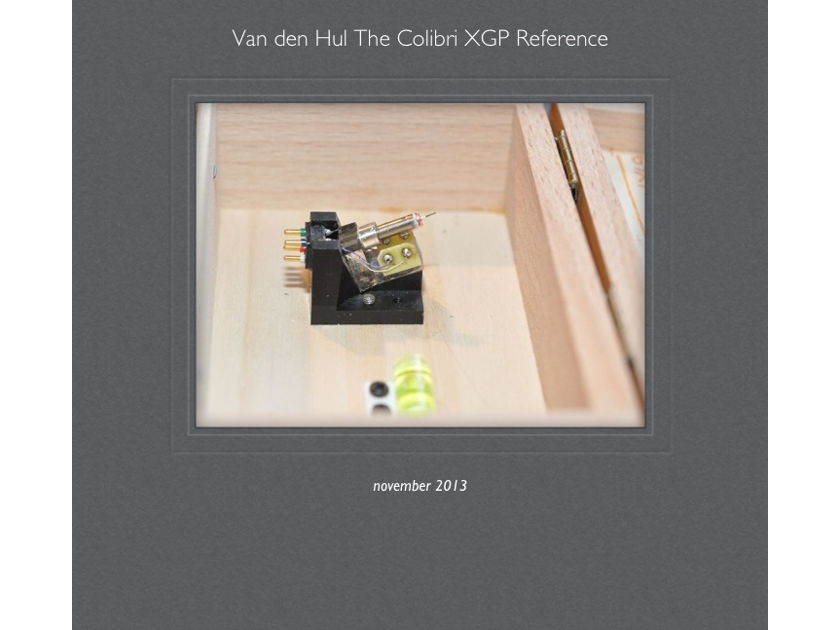 Van Den Hul XGP gold Reference mk-2 warranty