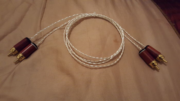 ELF Custom Cables Super Helix Silver Silver/OCC interco...