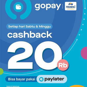 Rezeki Fresh Market: Promo Cashback 20rb menggunakan GOPAY sampai