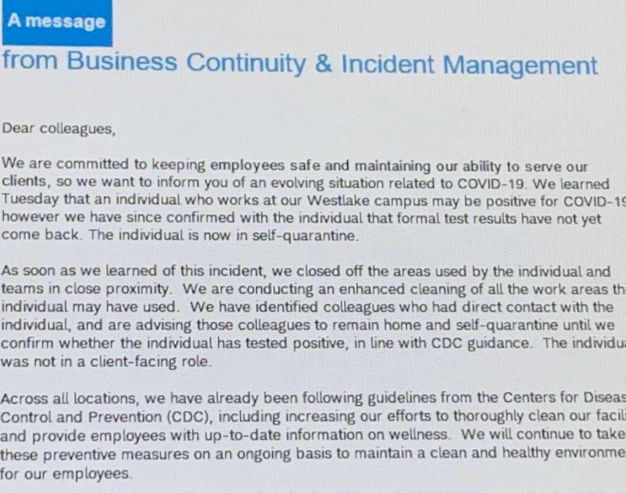 As COVID 19 Crisis Grows Schwab Charts Own Course Orders Office 