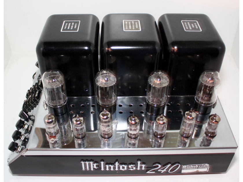 McIntosh MC-240 Amazing Condition/Fully tested/Vintage Audiophile Power Amp
