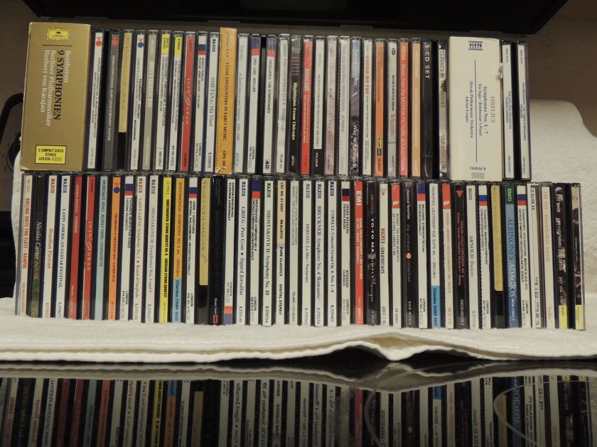 MANY  - 160 CLASSICAL CD'S MY CD COLLECTION