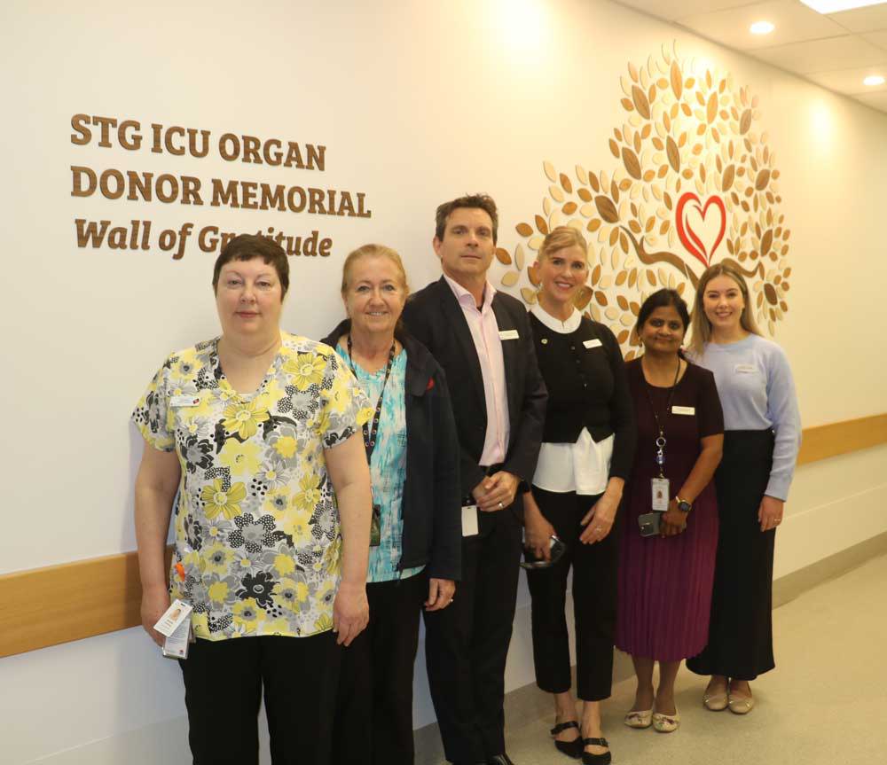Memorial Giving Tree Donor Wall