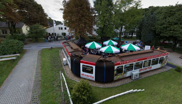 eröffnung schwebebahn bistro