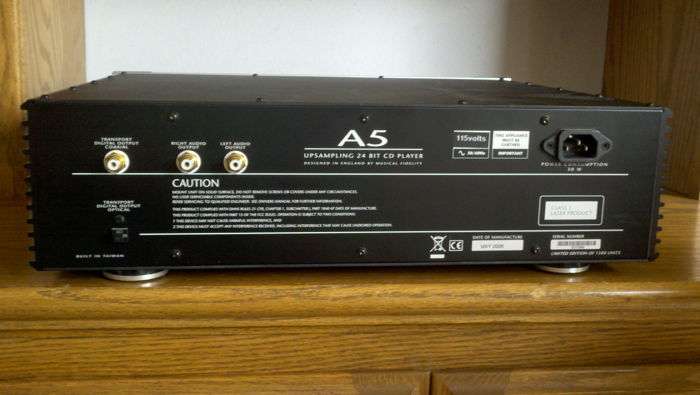 Musical Fidelity A5 CD Player