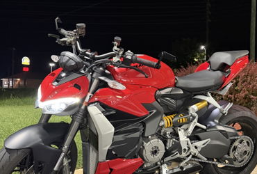 2023 DUCATI STREETFIGHTER V2 motorcycle for rent near North Las Vegas, NV