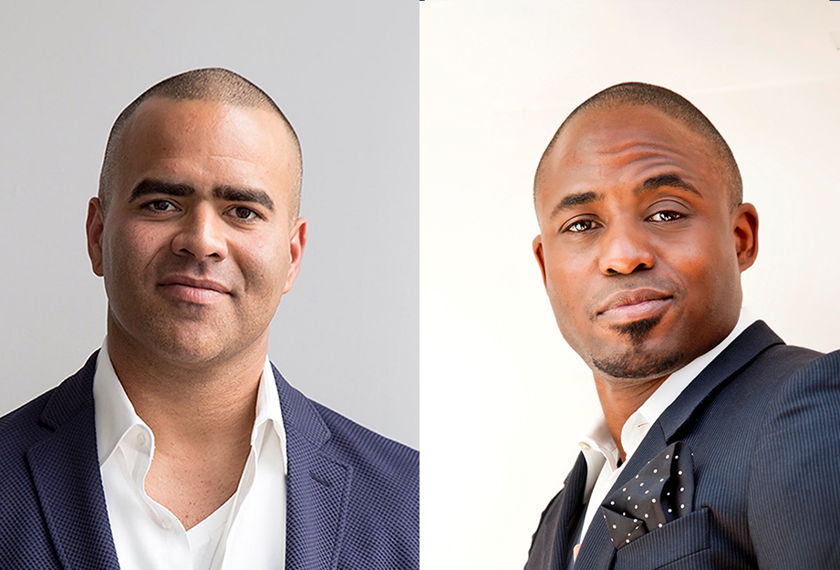 Christopher Jackson y Wayne Brady