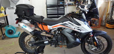 2020 KTM 790 ADVENTURE R motorcycle for rent near Columbia, TN