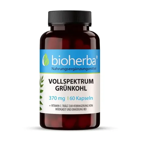 Vollspektrum Grünkohl 370 mg 60 Kapseln
