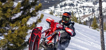 Snowbike Montana - Single Day Guided Snowbike Adventure near Kalispell, MT