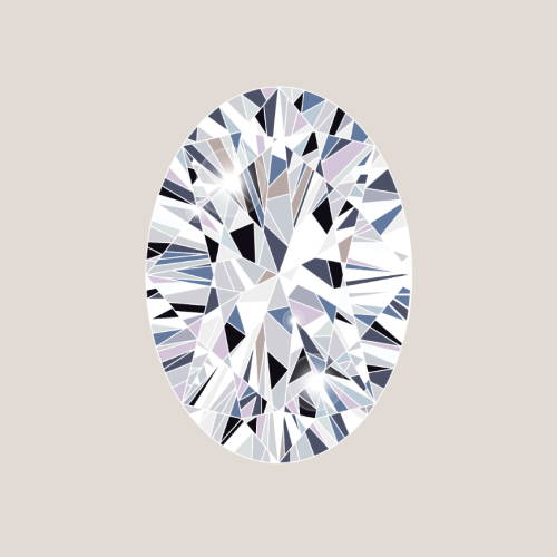 oval diamond