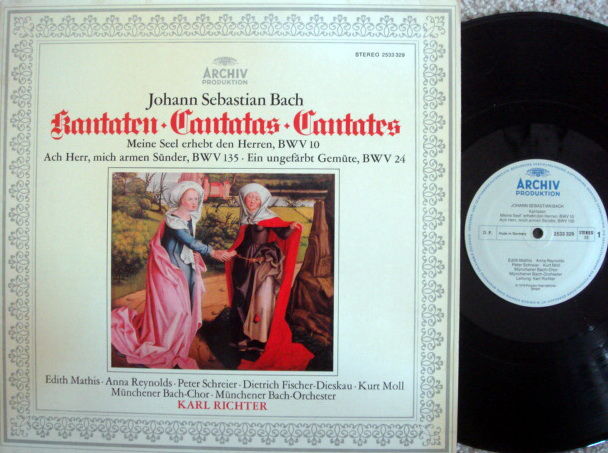 Archiv / RICHTER, - Bach Cantatas BWV.10, 135 & 24, NM!