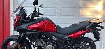 2012 SUZUKI V-STROM 650 motorcycle for rent near RAPID CITY, SD