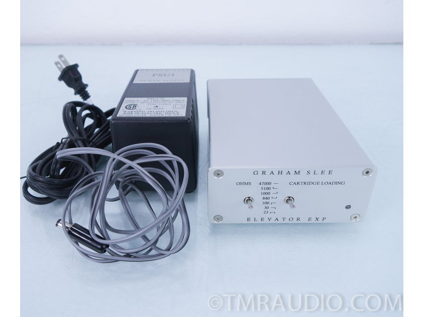 Graham Slee  Elevator EXP MC Step-up Preamplifier;  PSU1-24 Power Supply in Factory Box
