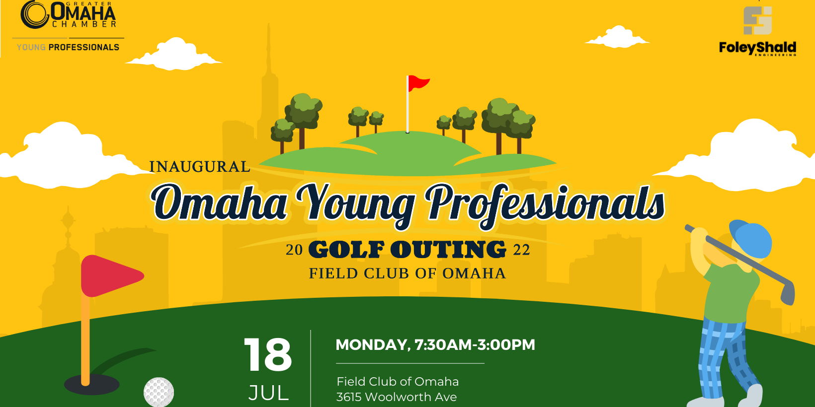 Young Professionals Golf Outing promotional image